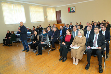 18 noyabr 2025-ci il tarixində Binəqədi Rayon İcra Hakimiyyətinin başçısı Elxan Allahverdiyevin 6-cı mikrorayon sakinləri ilə səyyar qəbulu