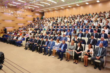 Binəqədi rayonunda “Azərbaycan Səninlədir - Sənsiz deyil!” 10-cu Yaradıcılıq Festivalı qaliblərinin “15 iyun–Milli Qurtuluş Günü”nə həsr olunmuş bayram konserti keçirildi.