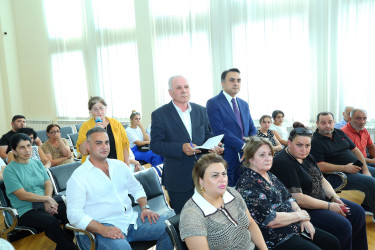 03 sentyabr 2026-cı il tarixində Binəqədi Rayon İcra Hakimiyyətinin başçısı Elxan Allahverdiyevin Binəqədi qəsəbə sakinləri ilə səyyar qəbulu