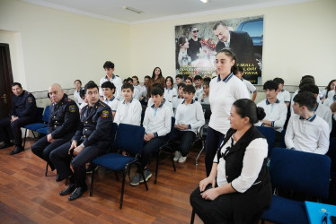 05 dekabr 2025-ci il tarixində 217 № li tam orta məktəbdə "Narkotiksiz gələcək naminə!” mövzusunda növbəti maarifləndirici tədbir