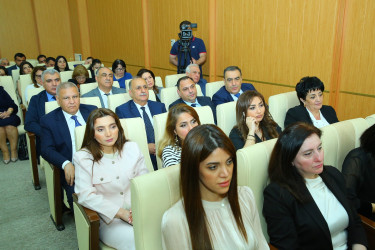 08 may 2025-ci il tarixində  “Konstitusiya və Suverenlik İli” çərçivəsində ümummilli lider Heydər Əliyevin anadan olmasının 102-ci ildönümünə həsr olunmuş “Ümummilli Lider Heydər Əliyev müstəqil Azərbaycan Konstitusiyasının müəllifidir” adlı tədbir