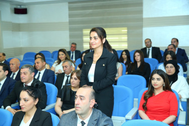 23 iyun 2025-ci il tarixində Binəqədi Rayon İcra Hakimiyyətinin inzibati binasında 23 İyun–“Dövlət Qulluqçularının Peşə Bayramı" münasibətilə tədbir