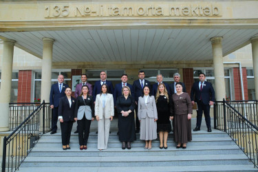 24 oktyabr 2025-ci iil tarixində General Əlağa Şıxlinski adına 135 nömrəli məktəbin 55 illik yubileyi münasibətilə tədbir