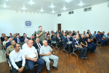 10 iyul 2025-ci il tarixində Binəqədi Rayon İcra Hakimiyyətinin başçısı Elxan Allahverdiyevin Biləcəri qəsəbə sakinləri ilə səyyar qəbulu