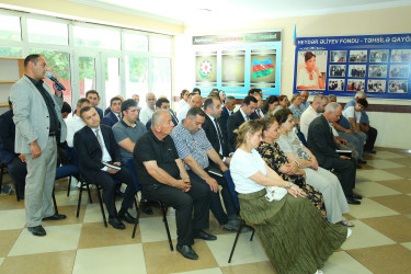 19 iyun 2025-ci il tarixində Binəqədi Rayon İcra Hakimiyyətinin başçısı Elxan Allahverdiyevin Xocəsən qəsəbəsinin sakinləri ilə səyyar qəbulu