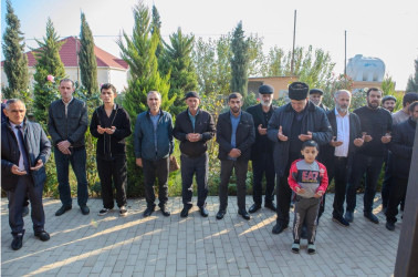 8 Noyabr- “Zəfər Günü”nün beşinci ildönümü ilə əlaqədar Binəqədi rayonunda şəhidlərimizin əziz xatirəsinin yad edilməsi