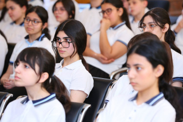 06 may 2025-ci il tarixdə 135 nömrəli tam orta məktəbdə "Narkotiksiz gələcək naminə” mövzusunda görüş