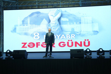 06 noyabr 2025-ci il tarixində Şanlı Qələbəmizin 5-ci ildönümünə həsr olunmuş “8 Noyabr-Qürurumuzun, Varlığımızın, Birliyimizin təntənəsi” adlı ümumrayon tədbiri