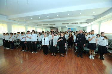 07 may 2026-cı il tarixində Binəqədi rayonu 3 №-li tam orta məktəbində "Narkotiksiz gələcək naminə!” mövzusunda tədbir