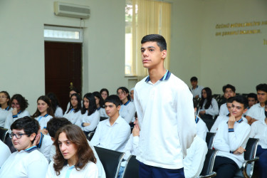 115 saylı tam orta məktəbdə "Narkotiksiz gələcək naminə!” mövzusunda maarifləndirici tədbir