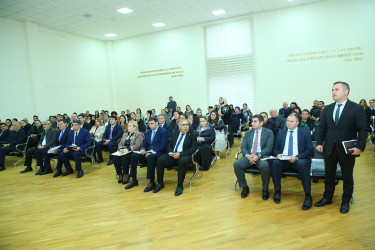 04 dekabr 2025-ci il tarixində Binəqədi Rayon İcra Hakimiyyətinin başçısı Elxan Allahverdiyevin Binəqədi qəsəbə sakinləri ilə səyyar qəbulu