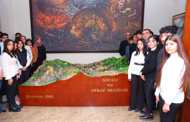 Rayon gənclərinin Memorial Soyqırımı Muzeyinə ziyarəti