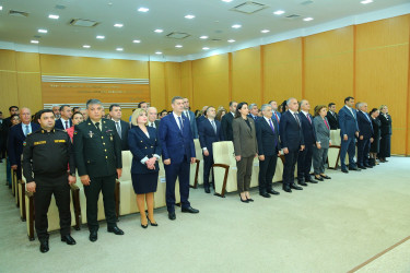 08 may 2025-ci il tarixində  “Konstitusiya və Suverenlik İli” çərçivəsində ümummilli lider Heydər Əliyevin anadan olmasının 102-ci ildönümünə həsr olunmuş “Ümummilli Lider Heydər Əliyev müstəqil Azərbaycan Konstitusiyasının müəllifidir” adlı tədbir
