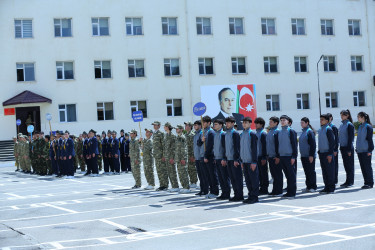 30 aprel 2026-cı il tarixində Binəqədi rayonu, Biləcəri qəsəbəsində yerləşən Daxili Qoşunların N saylı hərbi hissəsində “Şahin” hərbi-idman oyunlarının Binəqədi rayon mərhələsi