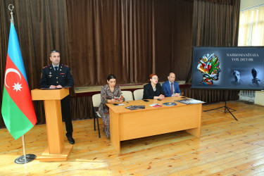 27 noyabr 2025-ci il tarixində 144 № li tam orta məktəbdə "Narkotiksiz gələcək naminə!” mövzusunda növbəti maarifləndirici tədbir