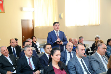 23 sentyabr 2025-ci il tarixində Binəqədi Rayon İcra Hakimiyyətinin başçısı Elxan Allahverdiyevin 9-cu mikrorayon sakinləri ilə səyyar qəbulu