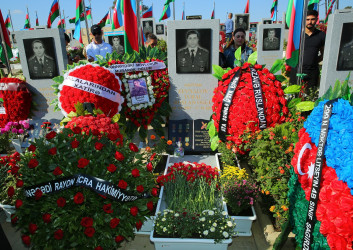 Vətən müharibəsi şəhidi Tural Ruslan oğlu Zeynalovun şəhadətinin ikinci ildönümü münasibətilə anım mərasimi