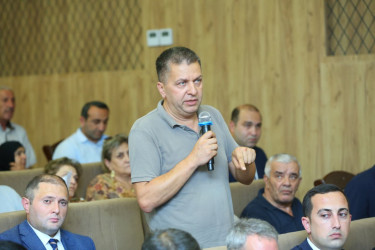 20 avqust 2026-cı il tarixində Binəqədi Rayon İcra Hakimiyyətinin başçısı Elxan Allahverdiyevin M.Ə.Rəsulzadə qəsəbə sakinləri ilə səyyar qəbulu