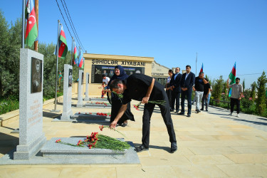 27 avqust 2022-ci il tarixində şəhid Cavid Paşazadənin doğum günü münasibətilə məzarı ziyarət edildi