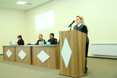 07 may 2025-ci il tarixində 335 nömrəli tam orta məktəbdə "Narkotiksiz gələcək naminə” mövzusunda görüş