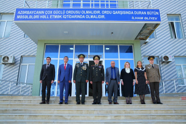 FHN Mülki müdafiə qoşunlarının komandanlığında Ulu Öndər Heydər Əliyevin 100 illik yubileyi münasibətilə "Heydər Əliyev İrsini Öyrənirik" mövzusuna həsr olunmuş tədbir