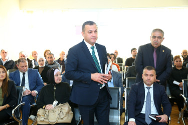 23 oktyabr 2025-ci il tarixində Binəqədi Rayon İcra Hakimiyyətinin başçısı Elxan Allahverdiyevin M.Ə.Rəsulzadə qəsəbə sakinləri ilə səyyar qəbulu