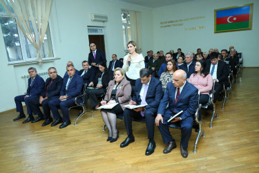 11 dekabr 2025-ci il tarixində Binəqədi Rayon İcra Hakimiyyətinin başçısı Elxan Allahverdiyevin M.Ə.Rəsulzadə qəsəbə sakinləri ilə səyyar qəbulu