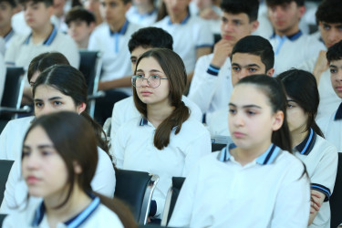 07 may 2026-cı il tarixində Binəqədi rayonu 3 №-li tam orta məktəbində "Narkotiksiz gələcək naminə!” mövzusunda tədbir