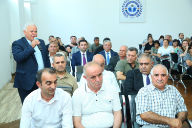 10 iyul 2025-ci il tarixində Binəqədi Rayon İcra Hakimiyyətinin başçısı Elxan Allahverdiyevin Biləcəri qəsəbə sakinləri ilə səyyar qəbulu