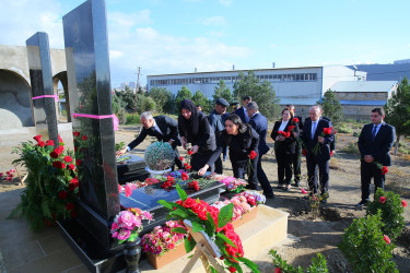 Vətən müharibəsi şəhidi Həci Hüseynovun şəhadətinin ikinci ildönümü münasibətilə anım mərasimi