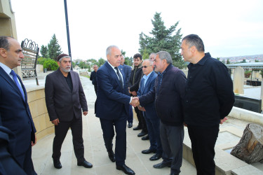 27 sentyabr 2025-ci il tarixində 27 Sentyabr - Anım Gününün beşinci ildönümünün qeyd olunması ilə əlaqədar  II Fəxri Xiyaban, Xocəsən, Biləcəri və Binəqədi qəsəbələrində yerləşən Vətən müharibəsi Şəhidlərinin Xiyaban Komplekslərinin ziyarəti