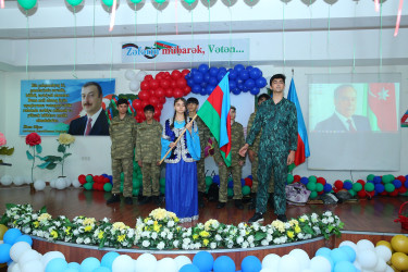 31 oktyabr 2025-ci il tarixində Binəqədi rayonu Rüstəm Əliyev adına 3 nömrəli tam orta məktəbdə “Konstitusiya və Suverenlik İli” çərçivəsində “Zəfər, Bayraq və Konstitusiya” adlı tədbir