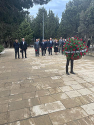 Şəhid əsgər Heydərov Rafiq Rahim oğlunun şəhadətinin ikinci ildönümü münasibətilə  anım mərasimi