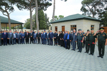 Vətən Müharibəsi şəhidləri - Sadıqlı İbrahim Şahin oğlunun və Məlikov Elvin İlham oğlunun şəhadətlərinin ikinci ildönümü münasibətilə anım mərasimi