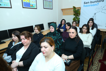 16 yanvar 2026-cı il tarixində Binəqədi rayonu 283 № li tam orta məktəbdə valideynlərin iştirakı ilə “Narkomanlığa qarşı mübarizədə ailələrin rolu” mövzusunda maarifləndirici görüş