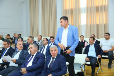 19 sentyabr 2025-ci il tarixində Binəqədi Rayon İcra Hakimiyyətinin başçısı Elxan Allahverdiyevin Biləcəri qəsəbə sakinləri ilə səyyar qəbulu