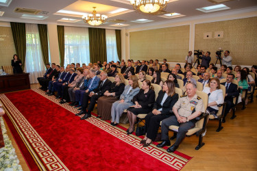 13 iyul 2026-cı il tarixində Ümummilli Lider Heydər Əliyevin ilk dəfə siyasi rəhbərliyə gəlişinin 57-ci ildönümünə  həsr olunmuş “14 iyul 1969-cu il: Tarixi dönüş və Azərbaycanın milli  inkişaf yolunun başlanğıcı” adlı  tədbir