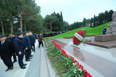 12 dekabr 2025-ci il tarixində Binəqədi RİH kollektivi tərəfindən müasir müstəqil Azərbaycan dövlətinin memarı və qurucusu, dünyaşöhrətli siyasi xadim, xalqımızın Ümummilli Lideri Heydər Əliyevin Anım günü ilə əlaqədar məzarının ziyarət edilməsi