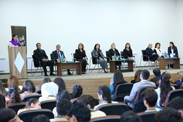 23 oktyabr 2025-ci il tarixində “Konstitusiya və Suverenlik İli” çərçivəsində Binəqədi rayonu 335 № li tam orta məktəbdə çətin həyat şəraitində olan yetkinlik yaşına çatmayanlar üçün sosial reabilitasiya və cəmiyyətə inteqrasiyası ilə bağlı tədbirlərin gücləndirilməsi, onlara tibbi və psixolojin dəstəyin göstərilməsi məqsədilə “Sən tək deyilsən!” mövzusunda maarifləndirici tədbir