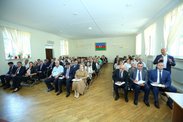 22 iyun 2026-cı il tarixində Binəqədi Rayon İcra Hakimiyyətinin başçısı Elxan Allahverdiyevin M.Ə.Rəsulzadə qəsəbə sakinləri ilə səyyar qəbulu