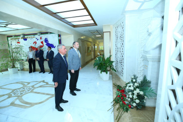 23 iyun 2026-cı il tarixində Binəqədi Rayon İcra Hakimiyyətinin inzibati binasında 23 İyun – Dövlət Qulluqçularının Peşə Bayramı münasibətilə tədbir