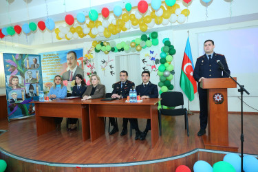 07 may 2026-cı il tarixində Binəqədi rayonu 3 №-li tam orta məktəbində "Narkotiksiz gələcək naminə!” mövzusunda tədbir