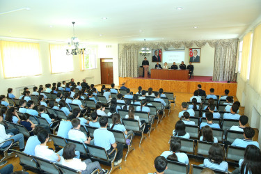 29 may 2025-ci il tarixdə 248 № li tam orta məktəbdə "Narkotiksiz gələcək naminə!” mövzusunda növbəti maarifləndirici tədbir