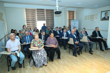 11 sentyabr 2025-ci il tarixində Binəqədi Rayon İcra Hakimiyyətinin başçısı Elxan Allahverdiyevin 7-ci mikrorayon sakinləri ilə səyyar qəbulu