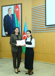 08 may 2025-ci il tarixində  “Konstitusiya və Suverenlik İli” çərçivəsində ümummilli lider Heydər Əliyevin anadan olmasının 102-ci ildönümünə həsr olunmuş “Ümummilli Lider Heydər Əliyev müstəqil Azərbaycan Konstitusiyasının müəllifidir” adlı tədbir