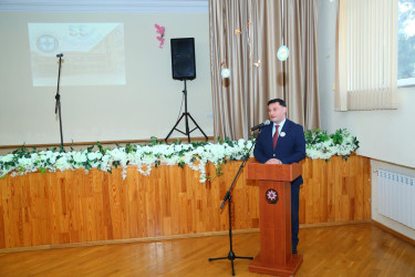 24 oktyabr 2025-ci iil tarixində General Əlağa Şıxlinski adına 135 nömrəli məktəbin 55 illik yubileyi münasibətilə tədbir