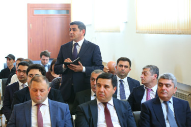 09 iyul 2026-cı il tarixində Binəqədi Rayon İcra Hakimiyyətinin başçısı Elxan Allahverdiyevin 8-ci mikrorayon sakinləri ilə səyyar qəbulu