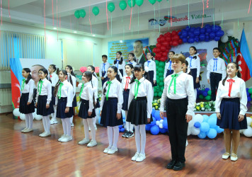 31 oktyabr 2025-ci il tarixində Binəqədi rayonu Rüstəm Əliyev adına 3 nömrəli tam orta məktəbdə “Konstitusiya və Suverenlik İli” çərçivəsində “Zəfər, Bayraq və Konstitusiya” adlı tədbir