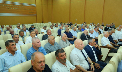 21 iyun 2025-ci il tarixində Binəqədi Rayon Ağsaqqallar Şurasının hesabat konfransı