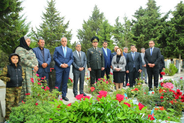 Vətən müharibəsi şəhidləri Sübhan Mahir oğlu Abdurahmanlının və Elgün Elman oğlu Əzizovun şəhadətlərinin ikinci ildönümü münasibətilə anım mərasimləri